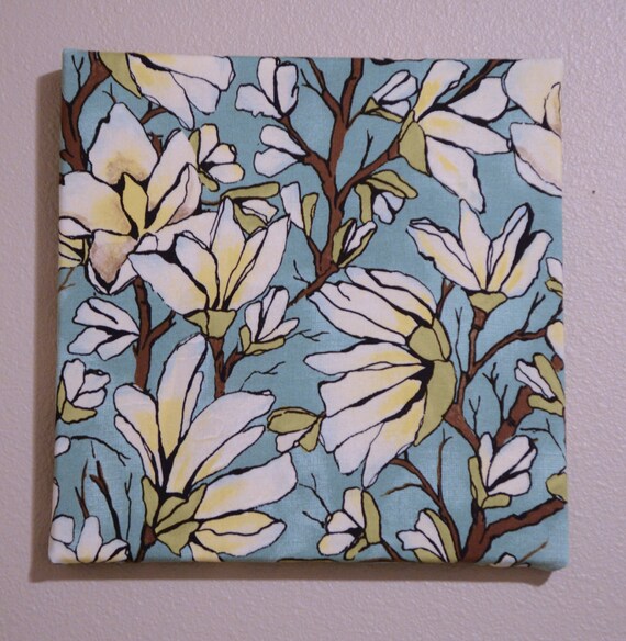 Items similar to Custom Wall Art Fabric Covered Canvas on Etsy