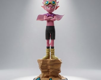 Archivo STL 3D de Beelzebub Sandland, figura para impresión 3D