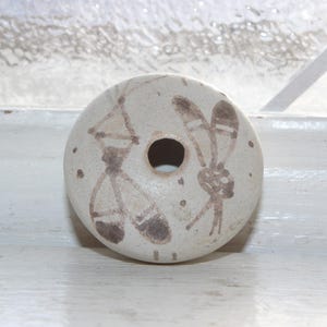 Vintage Native American Pottery Seed Pot Isleta Pueblo Miniature