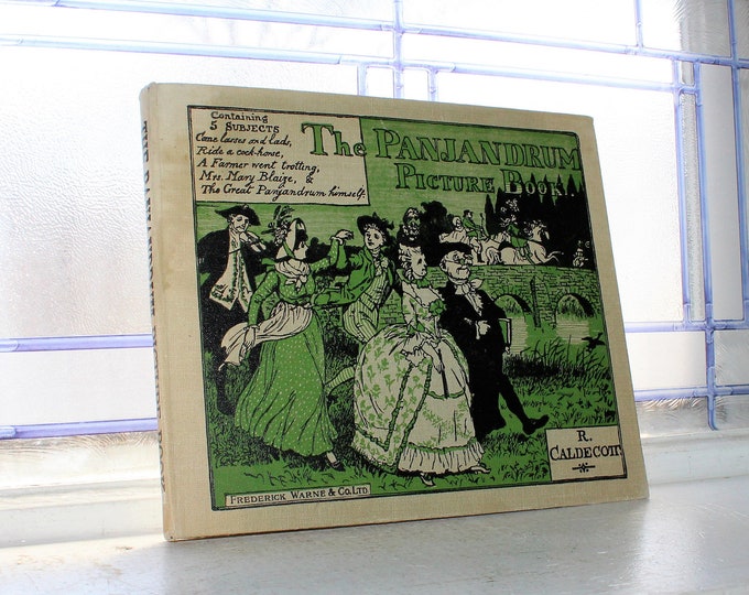 The Panjandrum Picture Book Vintage 1920s by Randolph Caldecott