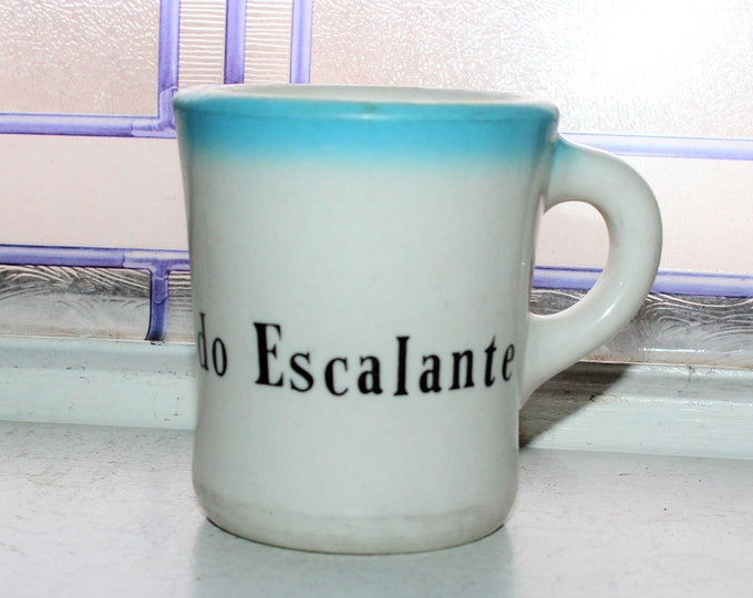 Vintage Restaurant Ware Coffee Mug Wallace China Alfredo Escalante