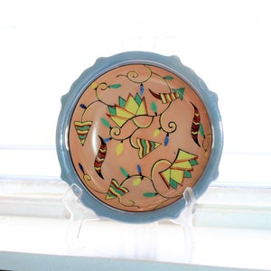 Art Deco Lusterware Bowl Vintage 1930s Takito TT