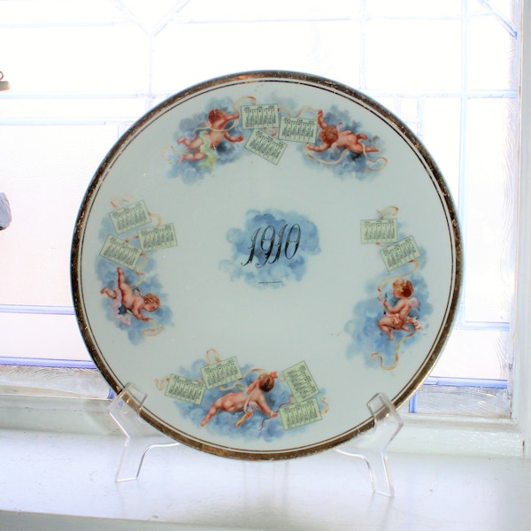 Calendar Plate Etsy