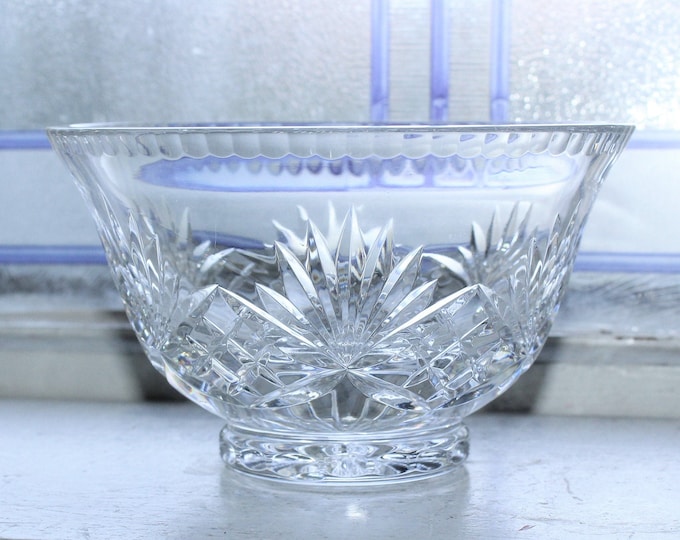 Vintage Rogaska Elegant Crystal Bowl
