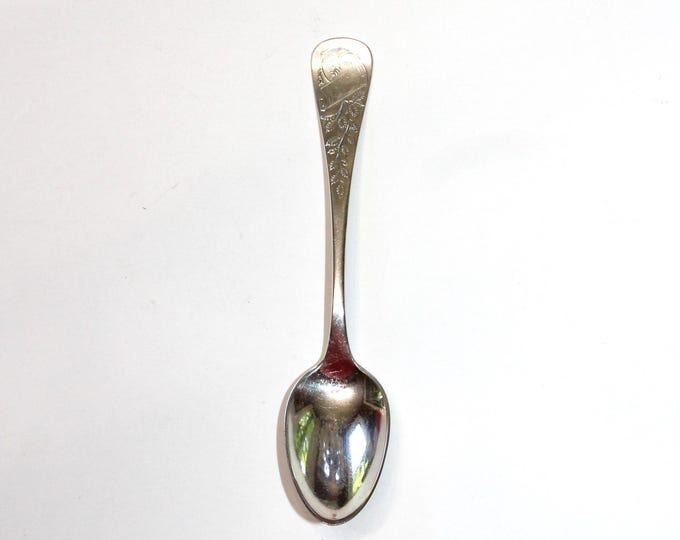 Antique Victorian 1880 Pairpoint Silverplate Demitasse Spoon