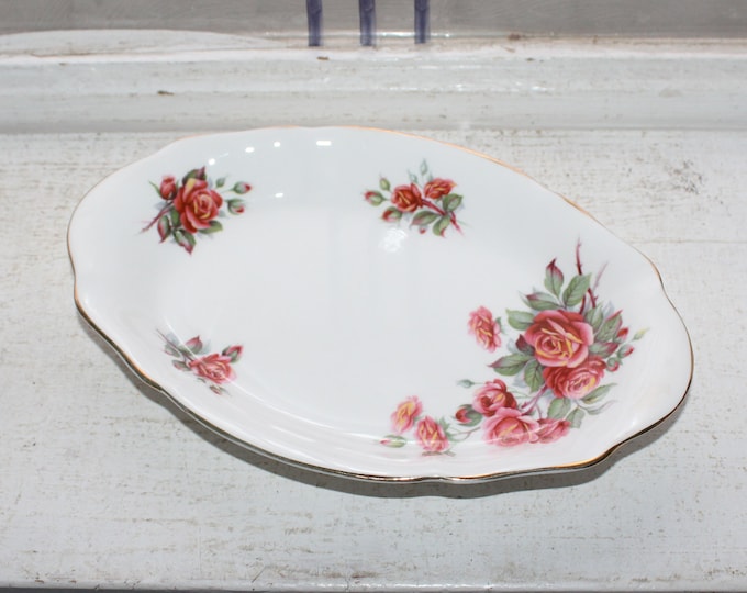 Royal Albert Small Tray Centennial Rose Vintage Bone China