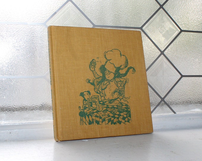 Vintage 1968 Children's Book Mrs Neverbody's Recipes 1st Edition