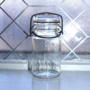 1877 Glass Jar - Etsy