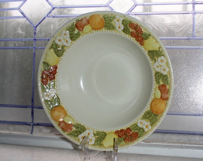 Metlox Poppytrail Della Robbia Serving Bowl Vintage 1970s