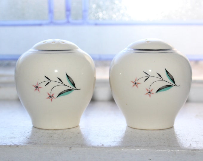 Vintage Mid Century Salt and Pepper Shakers