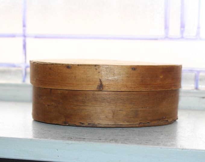 Vintage Norwegian Bentwood Tine Box