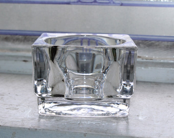 Waterford Crystal Square Candleholder Marquis