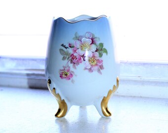 Lace Vase Flower Display Funky Tilted Pottery Vase Unique Vase Tripod Posy Pot Ceramic Bud Vase Tri-Foot Vase Small Vase