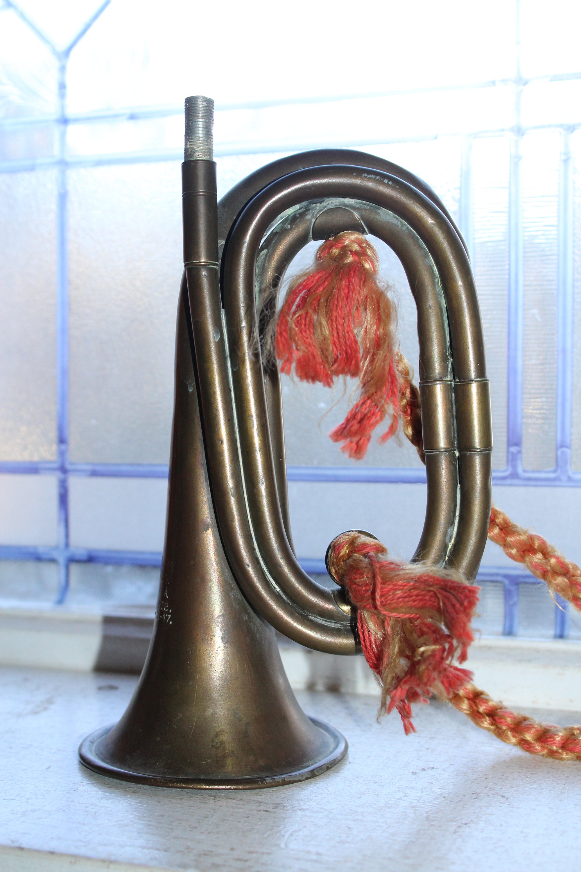 Antique Bugles Us Army , Bugle Mouthpiece – FXXF