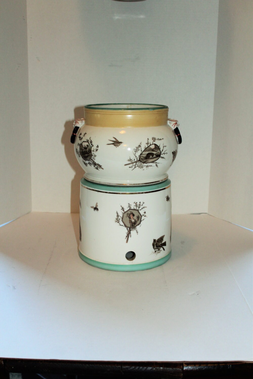 Antique Water Cooler Gate City Stone Filter Circa 1883 Super Rare