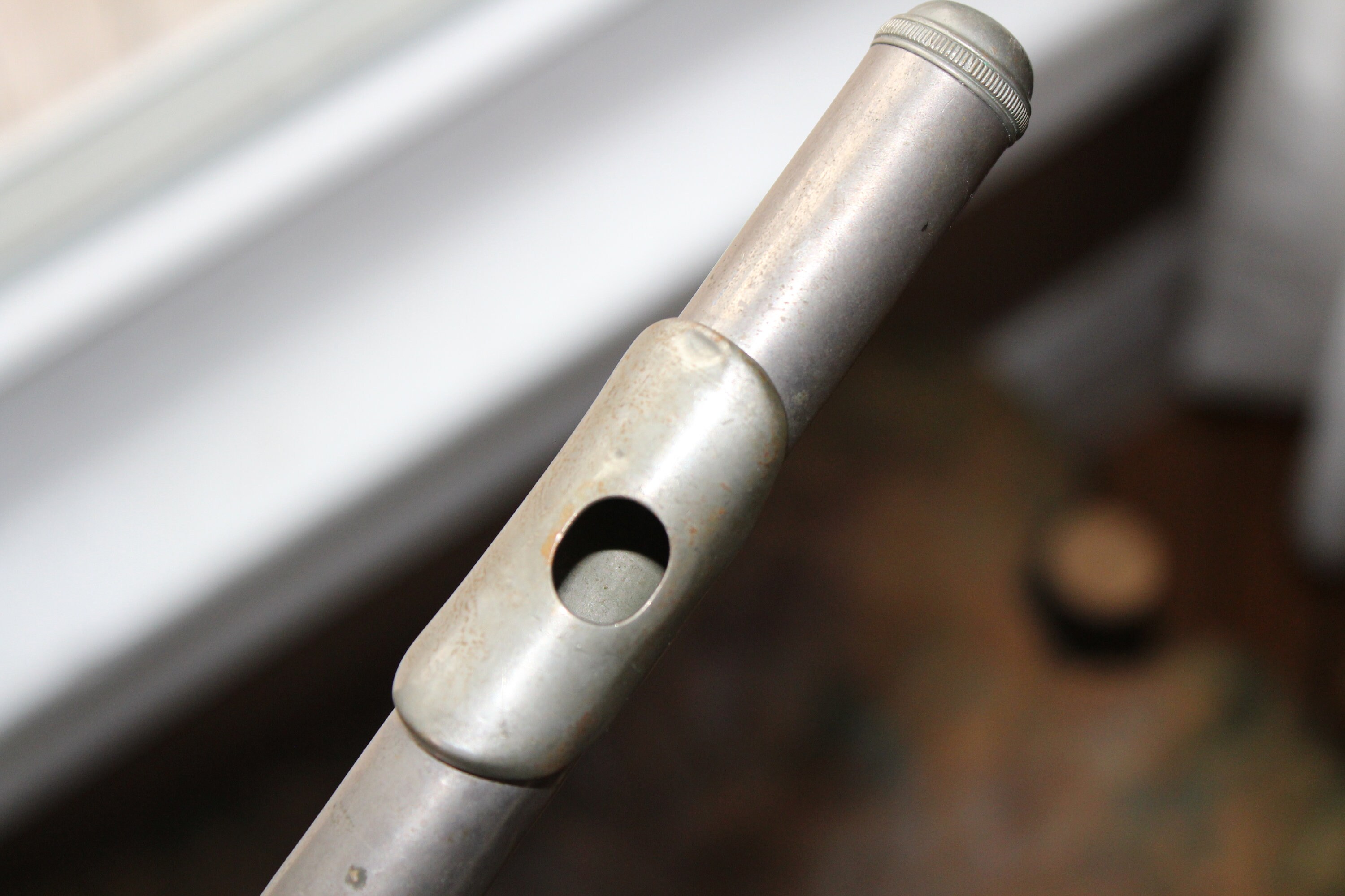 Vintage Flute Pan American Elkhart Indiana Music Room Decor