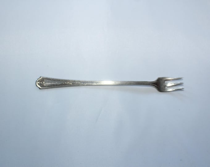 Antique Silverplate Pickle Fork by Carlton