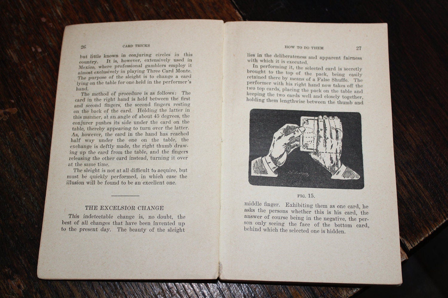 Antique Magic Book Card Tricks and How To Do Them 1902