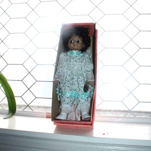 Vintage Brinn&#39;s Doll Felicia NCK 1356 Black African American
