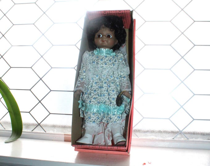 Vintage Brinn's Doll Felicia NCK 1356 Black African American