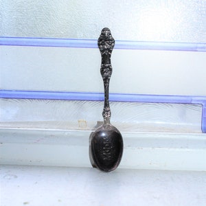 Antique Silverplate Spoon Marthinsen Norway Mu Phi Epsilon Souvenir