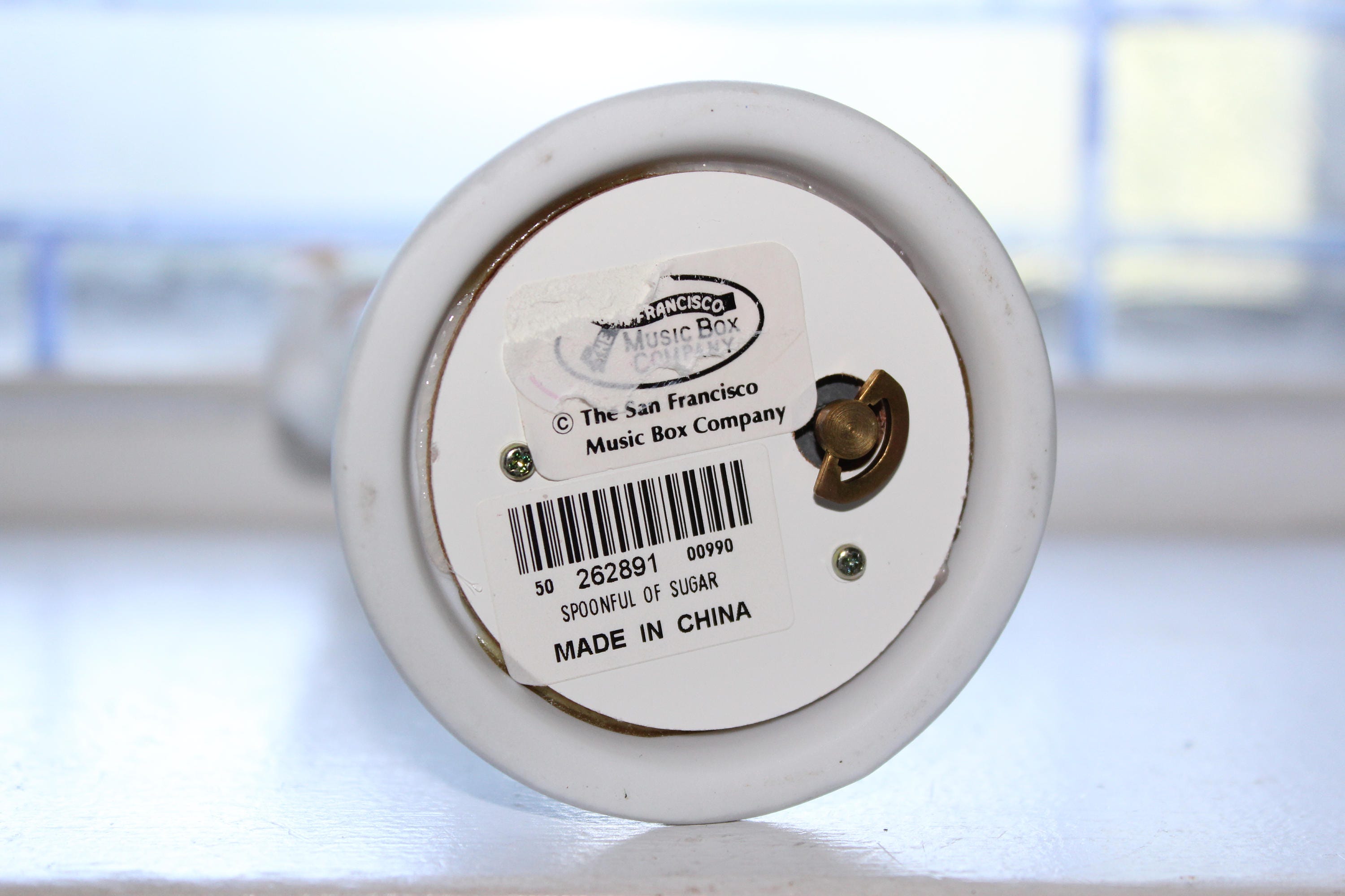 Nurse Figurine Music Box Spoonful of Sugar San Francisco Music Box Co.