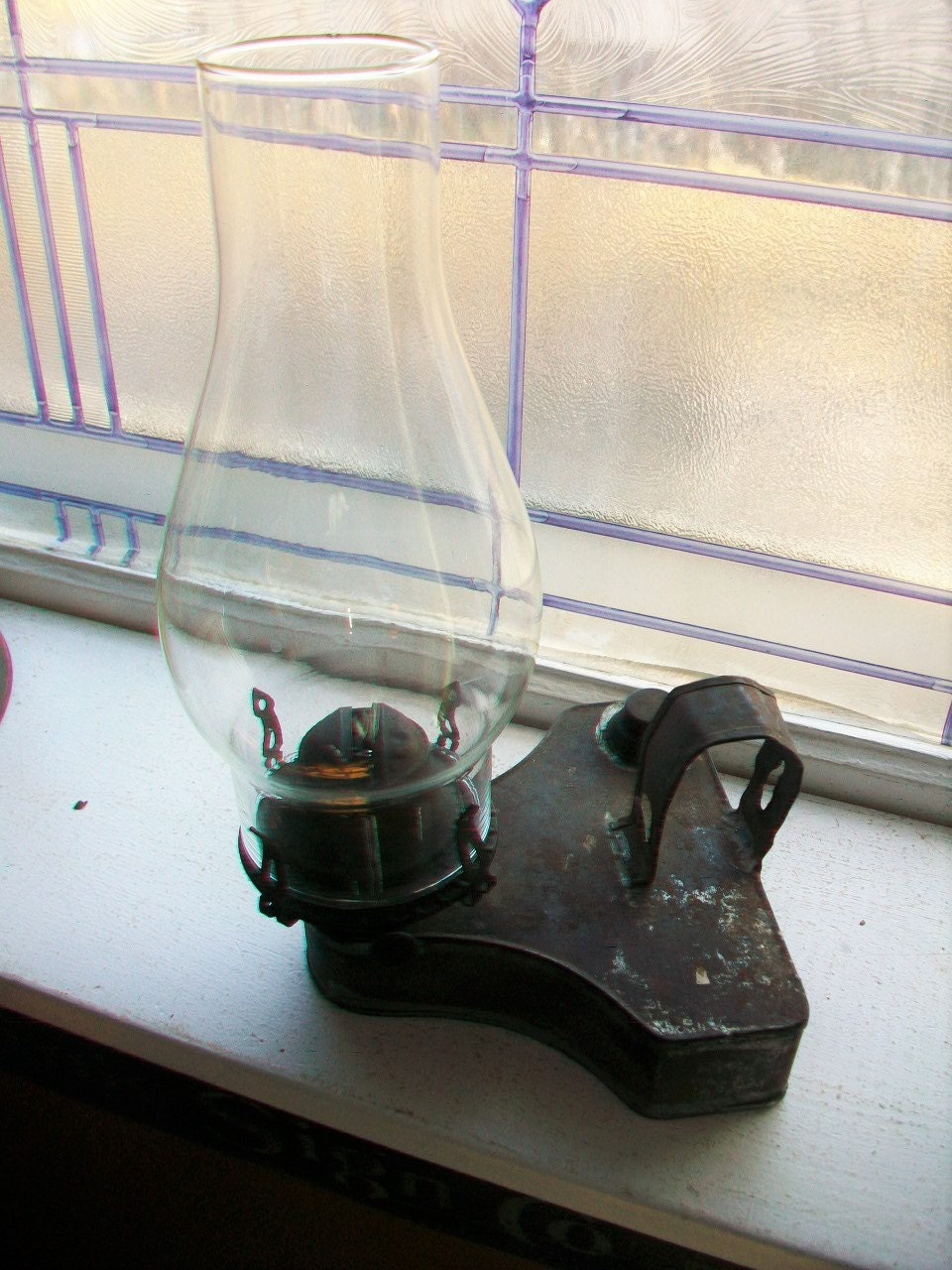 Vintage Kerosene Lantern Chicken Coop Heater Rustic Farmhouse Decor