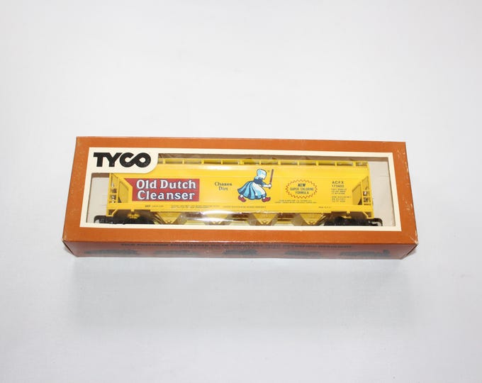 Vintage Tyco HO Scale Old Dutch Cleanser Railroad Car 358F