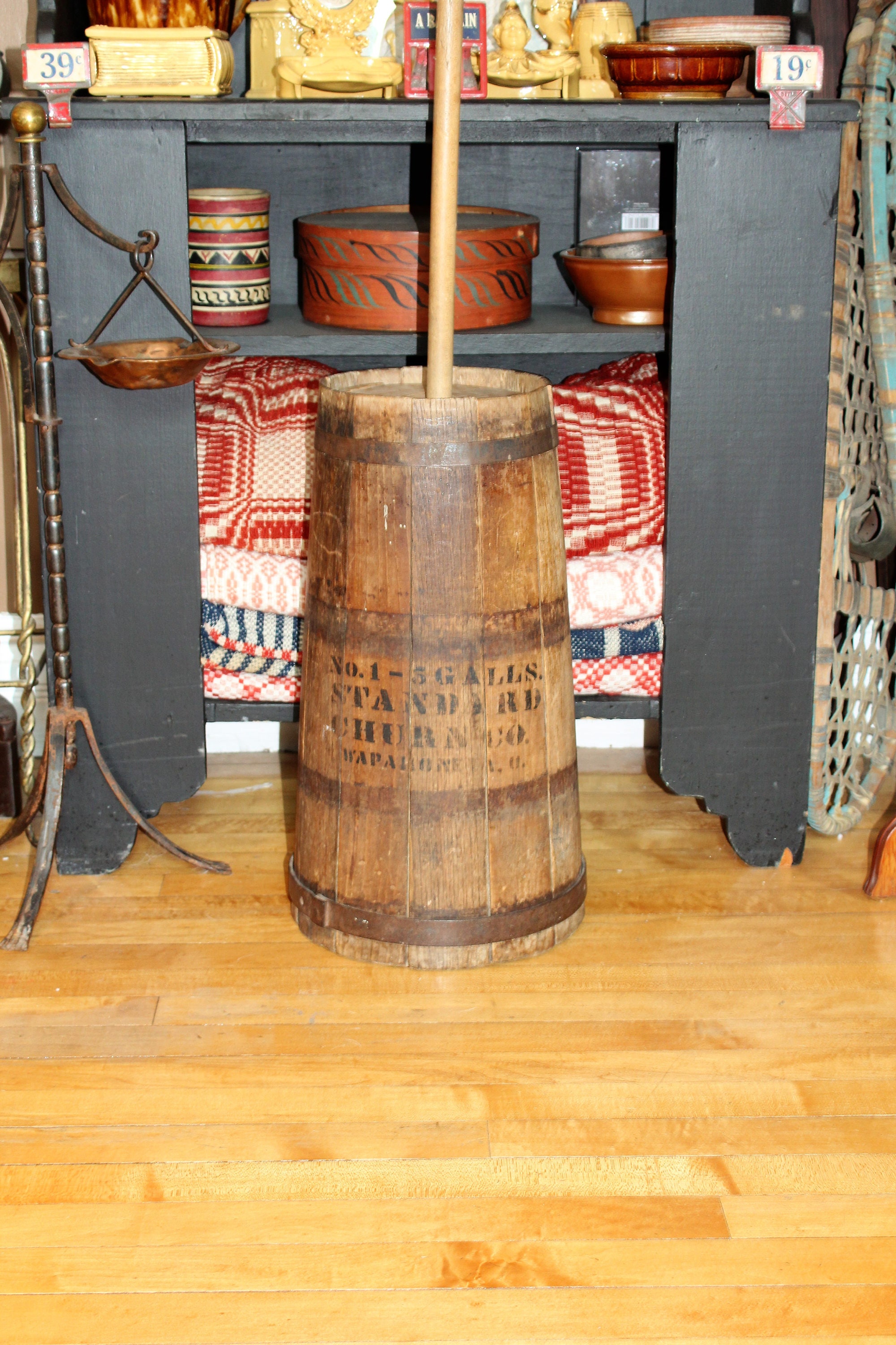 Antique Stoneware Crock No.3 Butter Churn – Wake Robbin