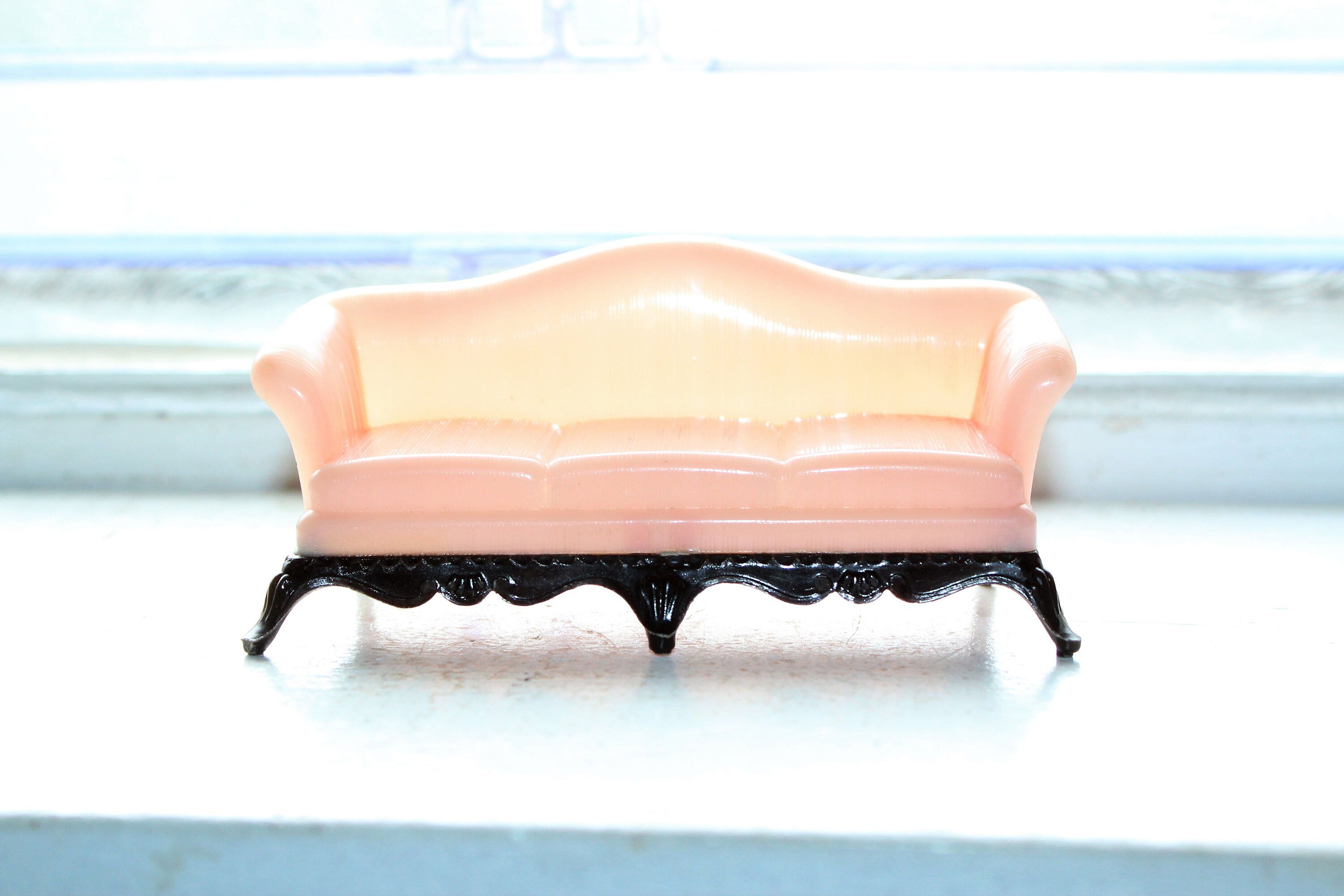 vintage plastic dollhouse furniture