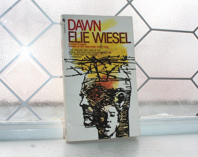 Vintage Book Dawn by Elie Wiesel Holocaust Story