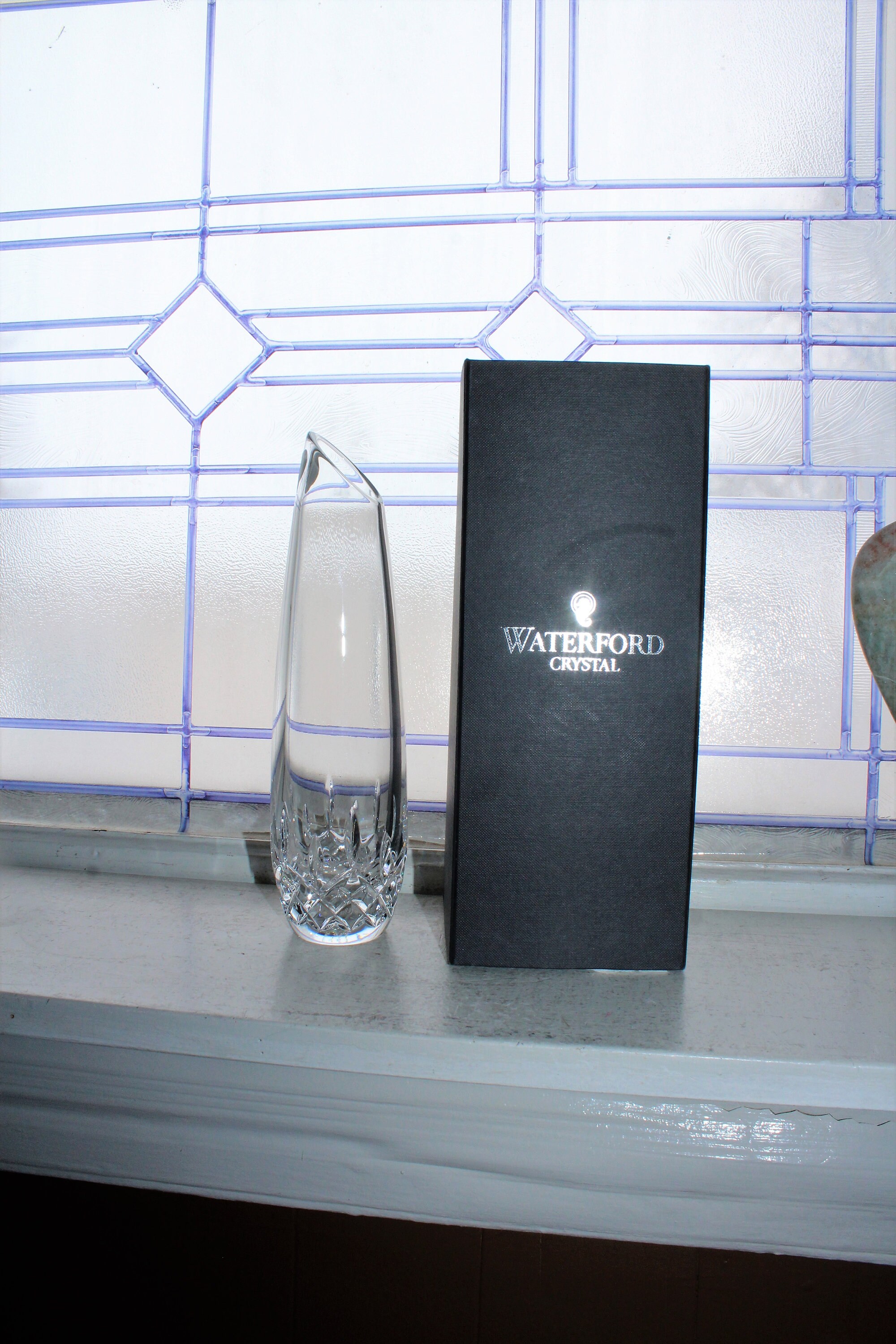 Waterford Crystal Lismore Essence Bud Vase with Box
