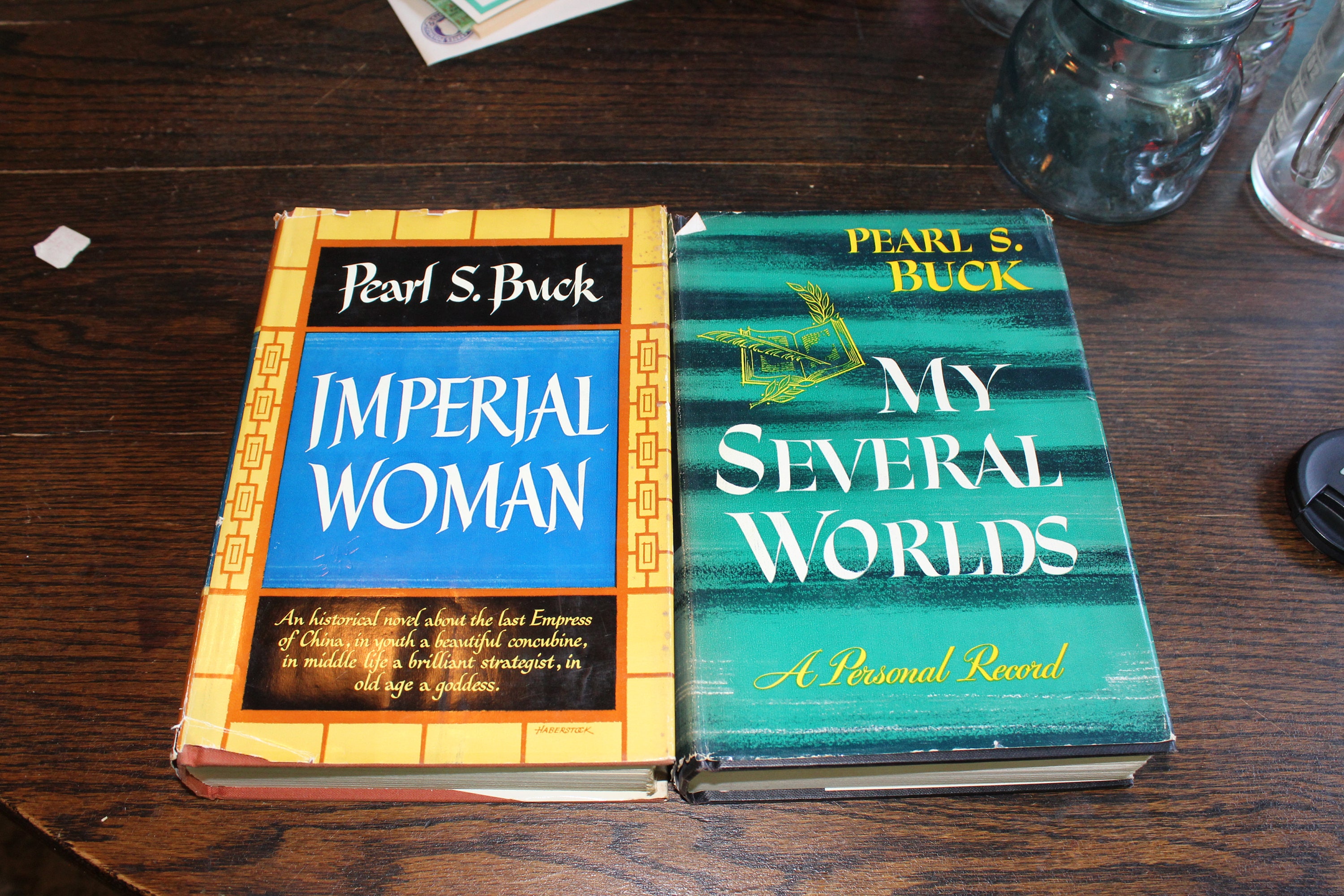 Pearl S Buck Collection 7 Books with Dust Jackets Vintage