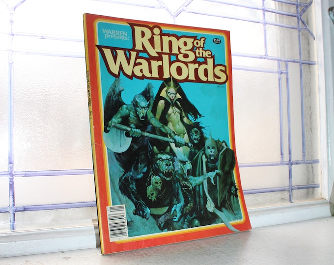 Ring of the Warlords Volume 1 Number 1 1979 Comic Book