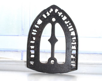 Antique Cast Iron Trivet Enterprise Mfg Philadelphia Country Decor