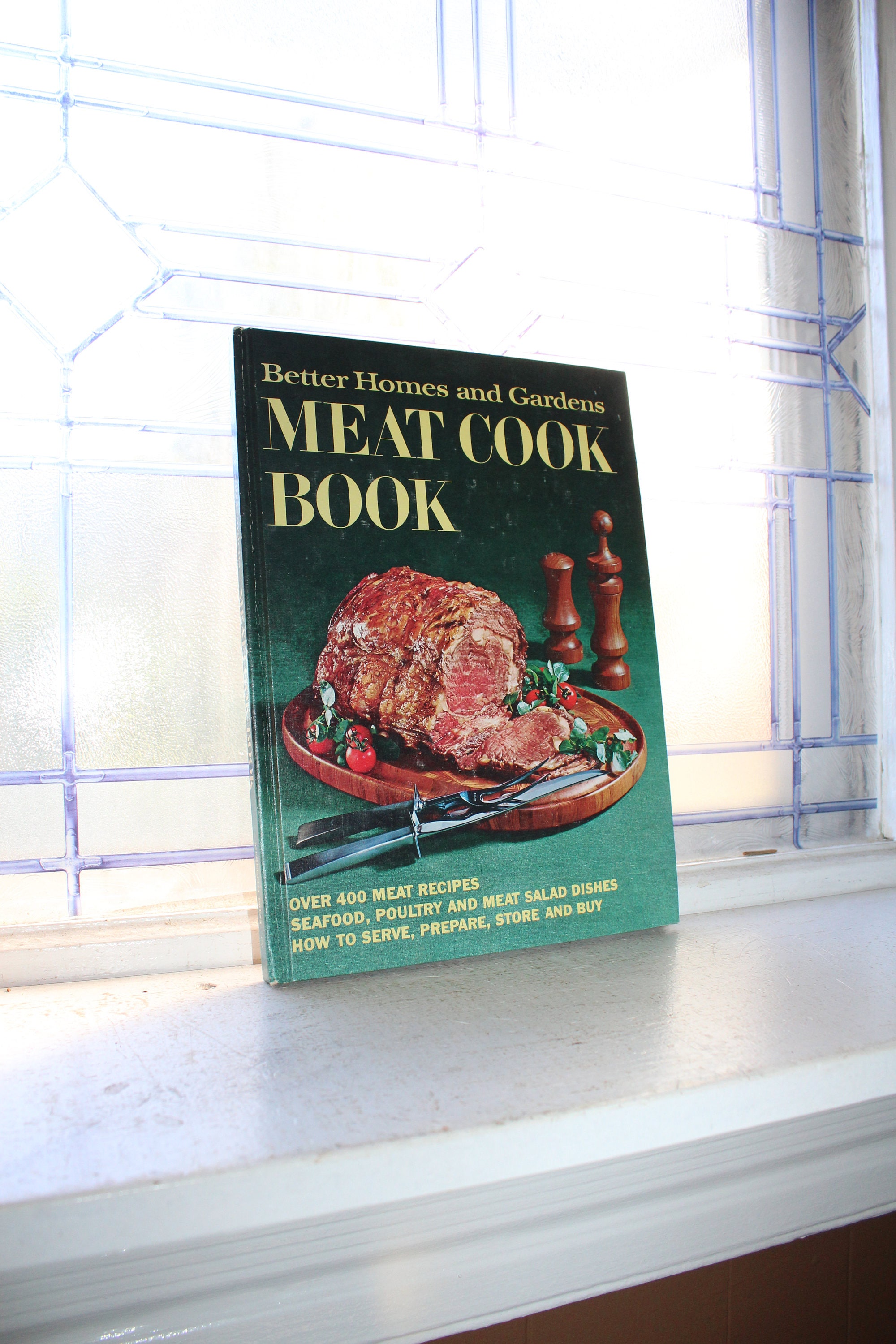 Meat Cook Book Better Homes Gardens Vintage 1969 Cookbook