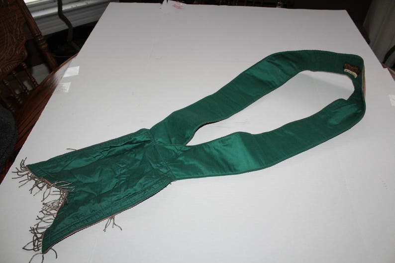 Antique Odd Fellows Sash Masonic Halloween Rennaissance Costume Rebekah