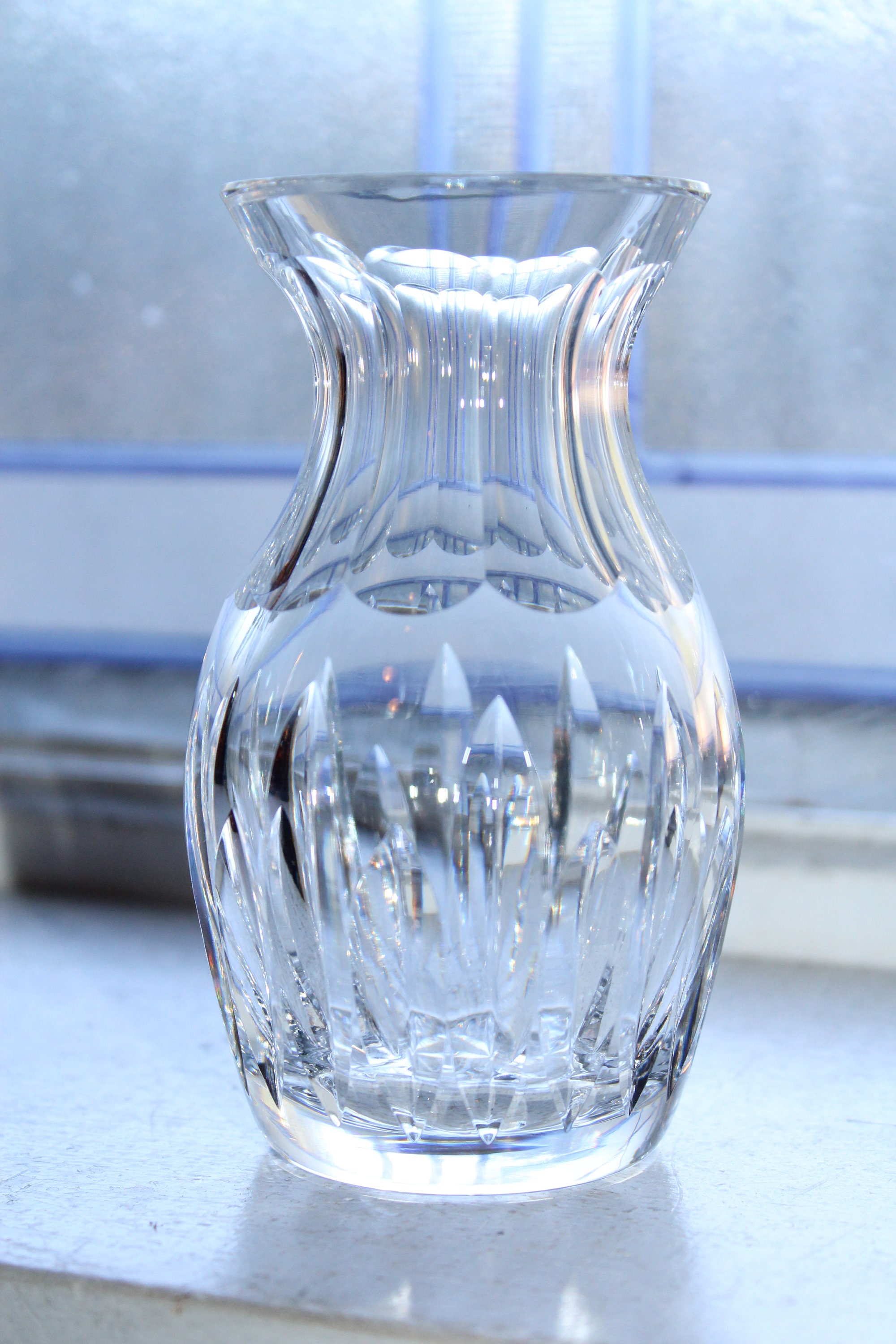Waterford Crystal Marquis Vase 5 with Flared Top