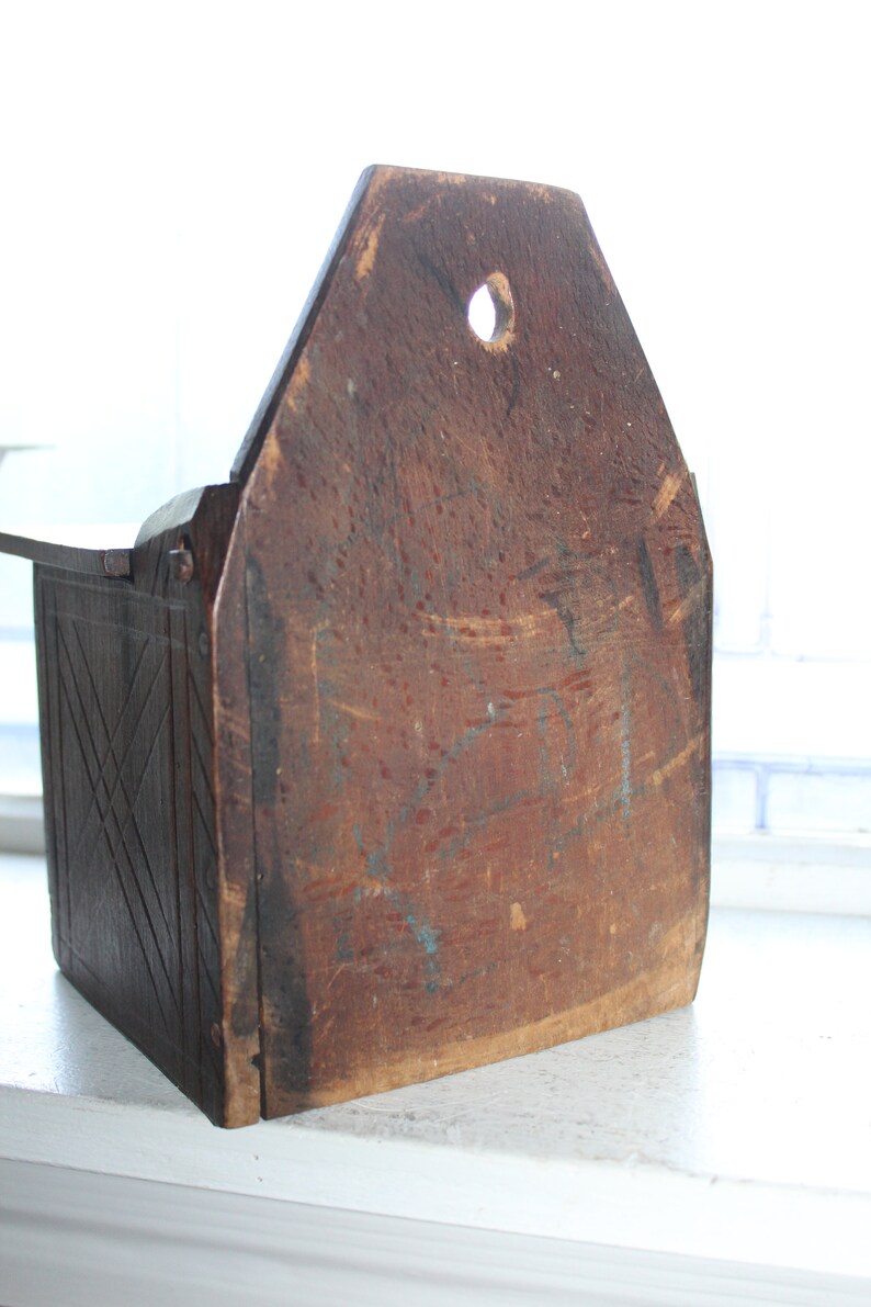 Vintage Holz Wandbox Rustikales Bauernhaus Dekor | Etsy