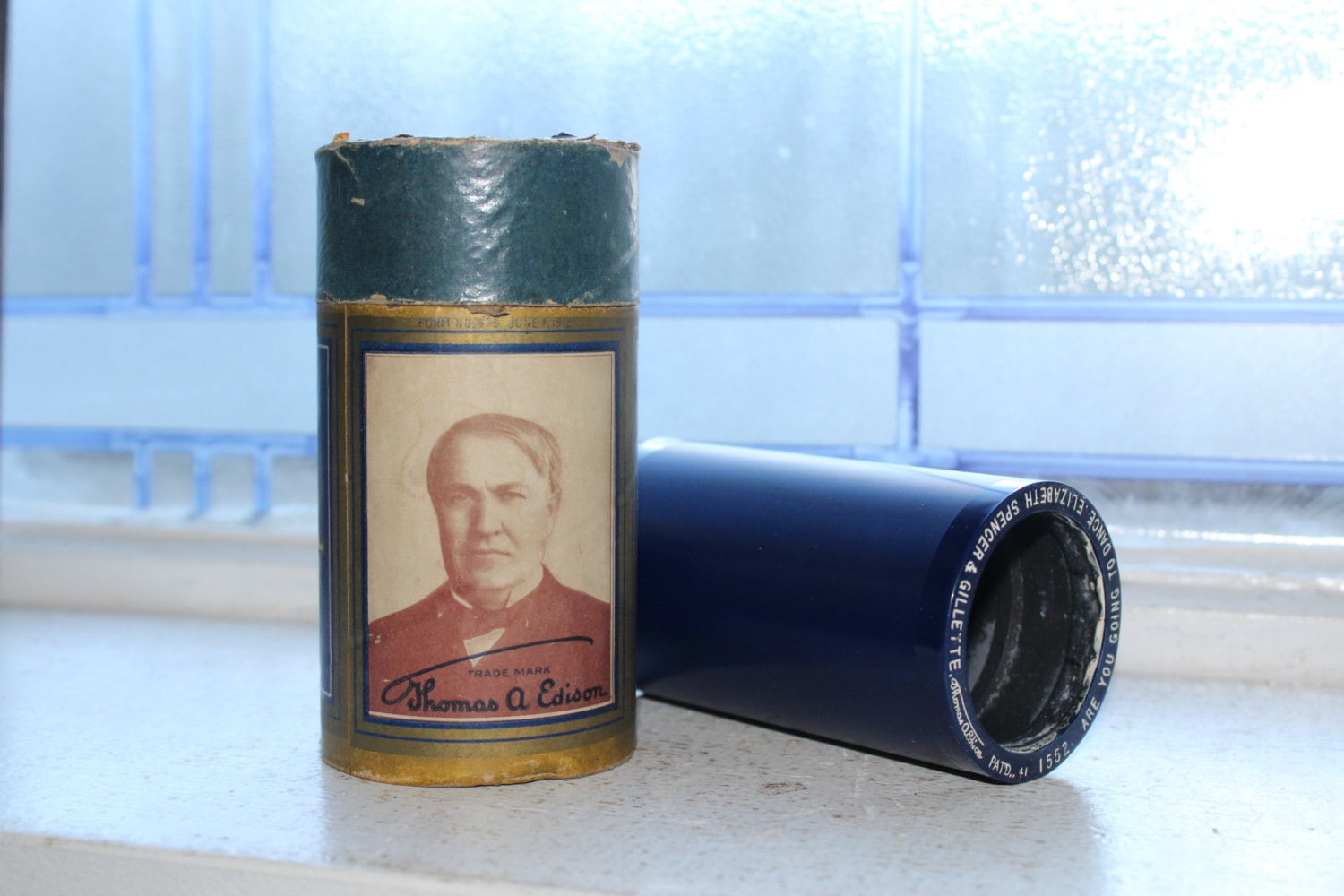 Antique Edison Cylinder Record 1552 Are You Going To Dance Phonograph