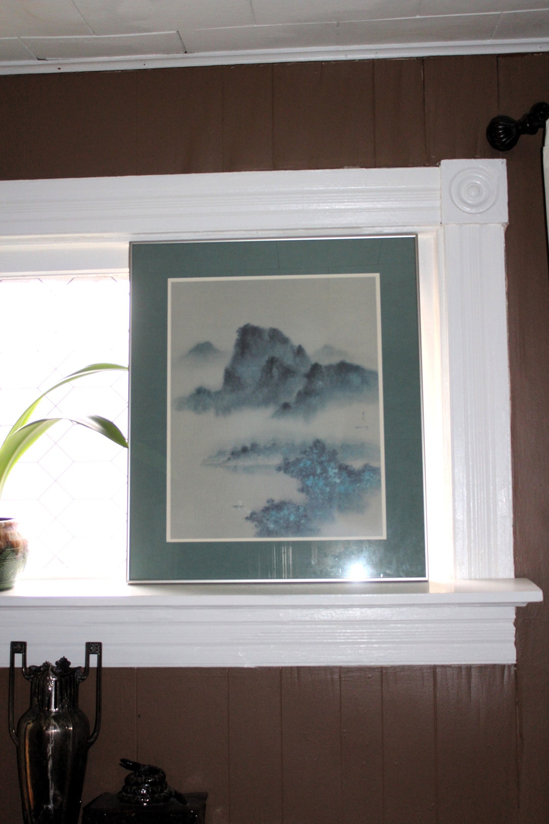 David Lee Framed Asian Lithograph Print Return Sail - Etsy