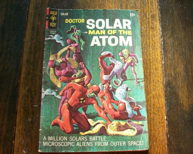 Doctor Solar Man of the Atom Comic Book 1967 Number 21 Gold Key Comics
