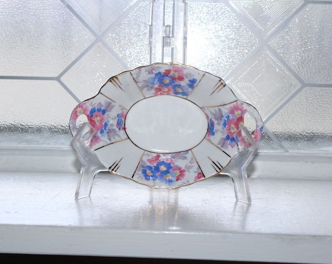 Vintage Royal Albert Crown China Sweet Meat Dish 1930s