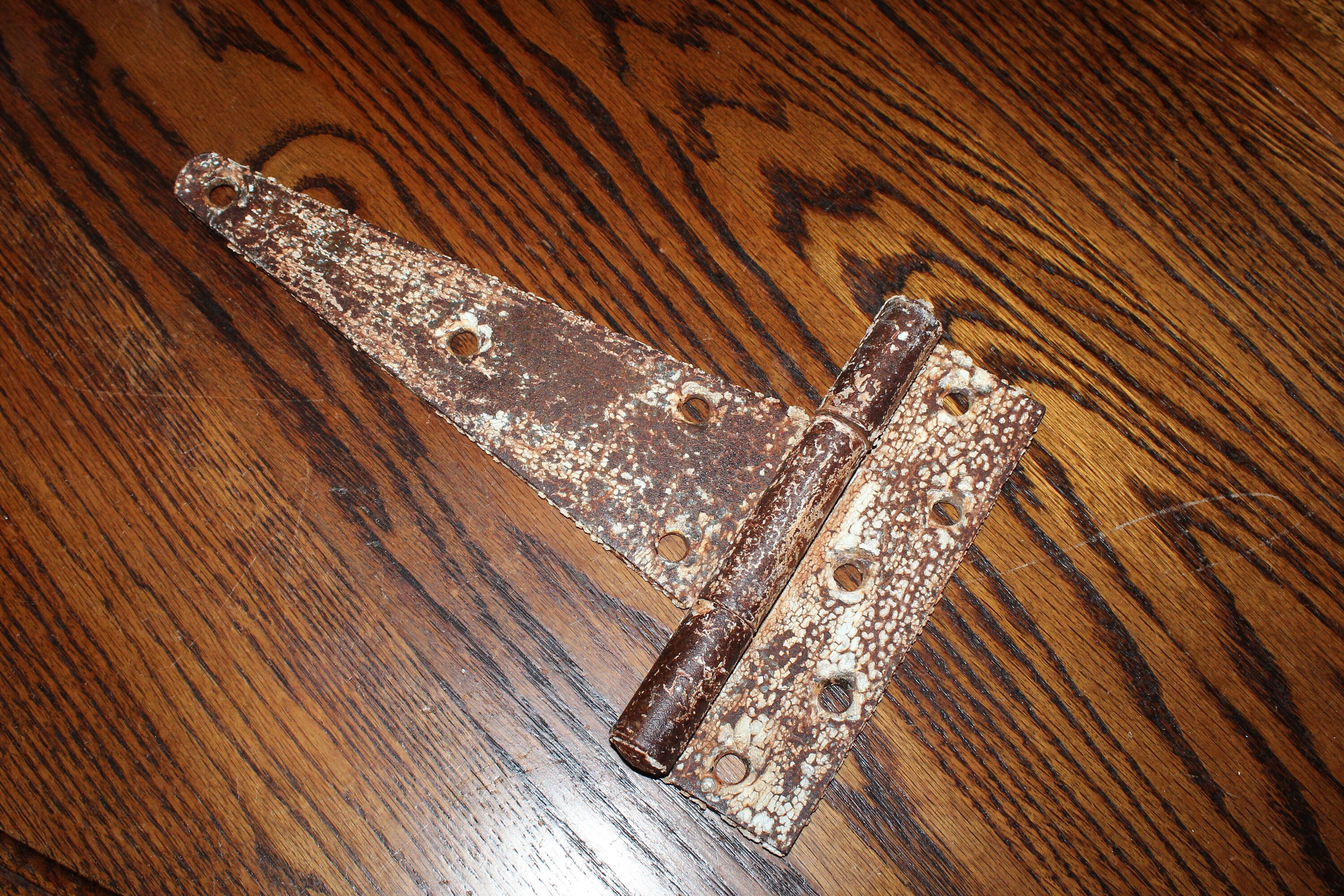 3 Large Antique Barn Door Hinges Architectural Salvage Early 1900s