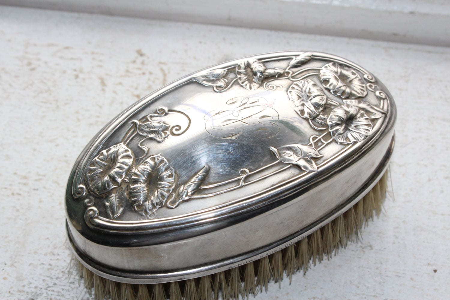 Antique Victorian Brush Sanitax 1901