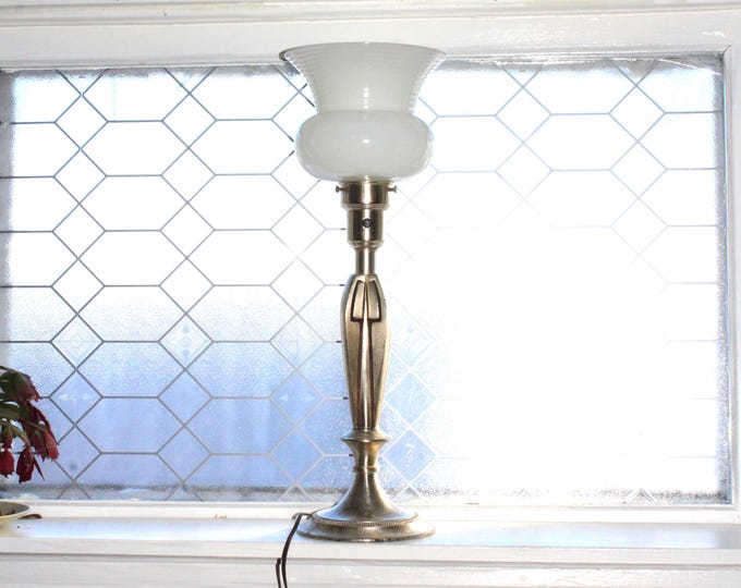 Art Deco Torchere Table Lamp Vintage 1930s Colonial Premier Co