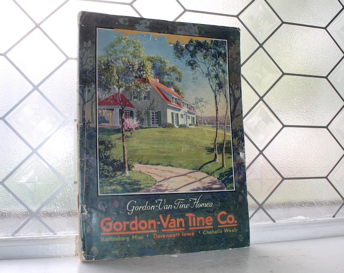 Antique 1923 Houses Catalog Gordon Van Tines Homes