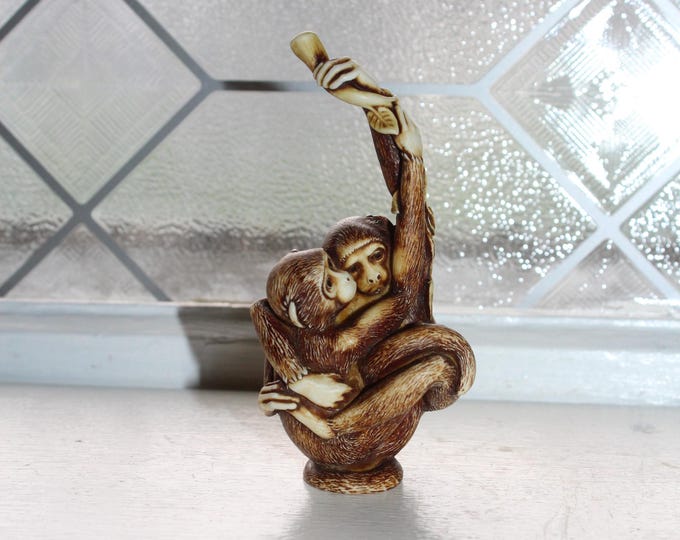 Harmony Kingdom Adam Binder Figurine Limited Edition Hang In There Monkeys