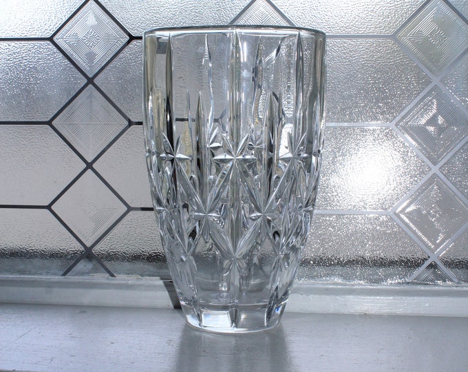 Large Waterford Crystal Sparkle Vase