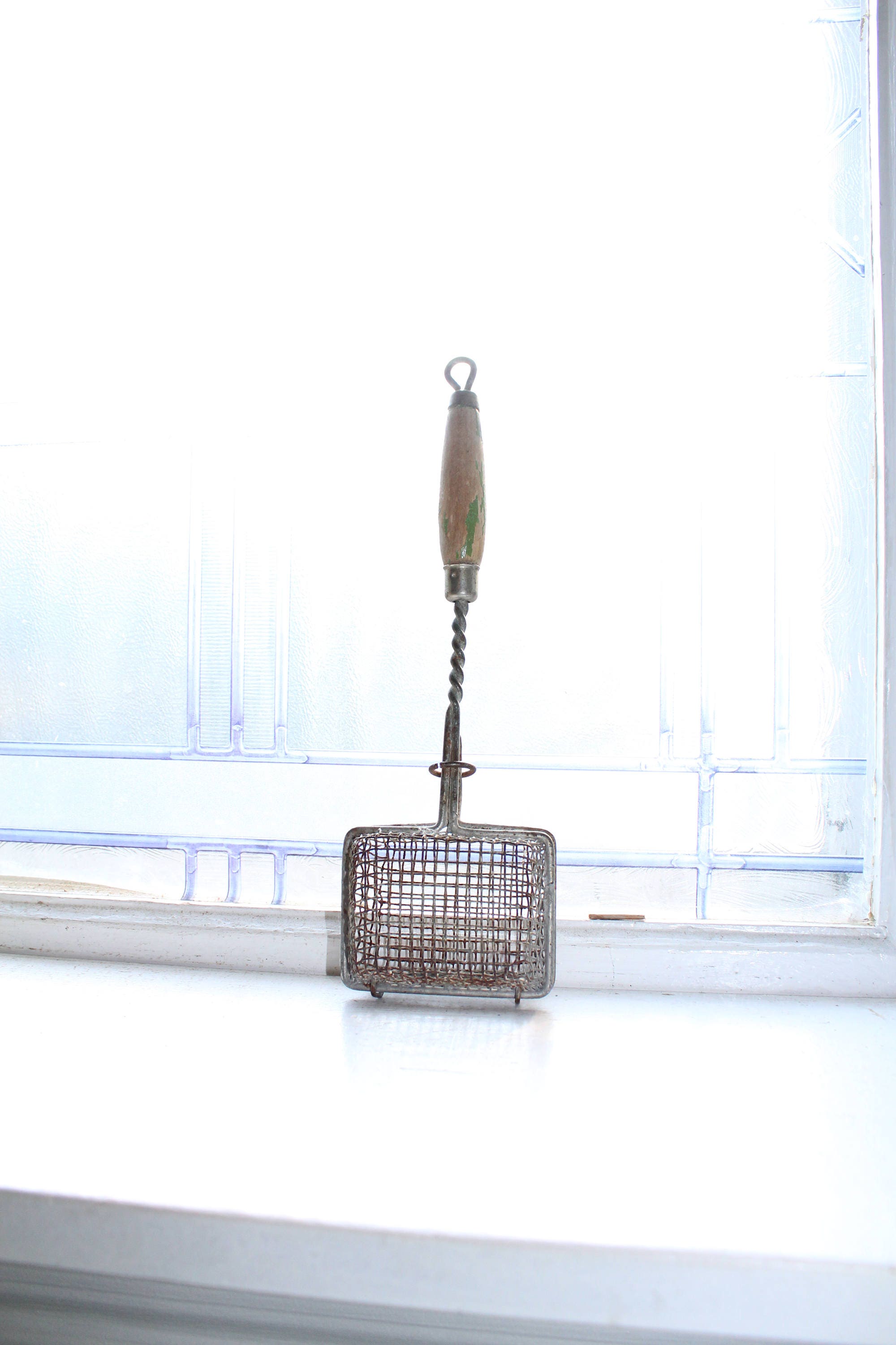 Vintage Soap Saver Wood Handle Kitchen Tool